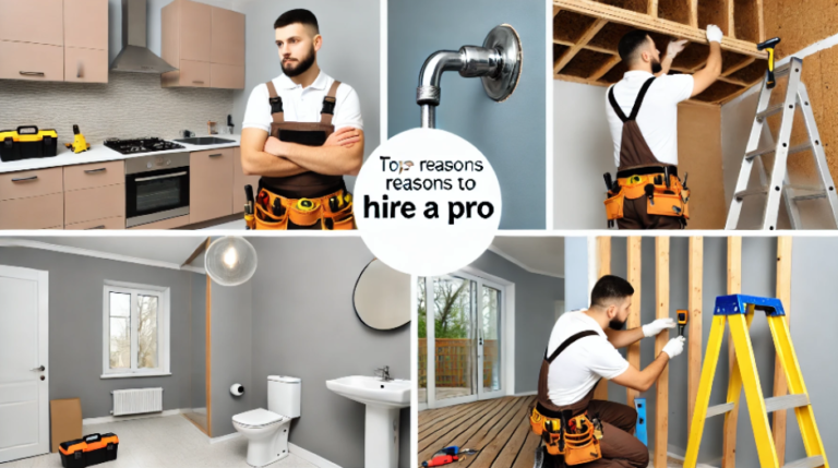 Top 5 Reasons to Hire a Professional Handyman for Home Repairs