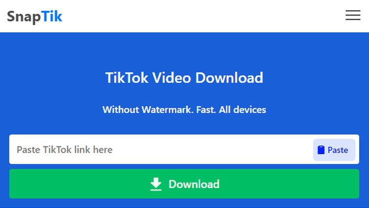 Snaptik: The Ultimate Tool for Downloading TikTok Videos