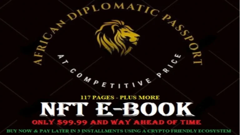 DIPLOMATIC PASSPORT PROGRAMME NFT E-BOOK AND NEW GEN SMART CONTRACTS